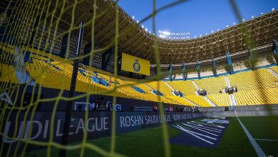 Photo of بتيفو خاص … جمهور النصر يبدأ الاستعداد لديربي الهلال