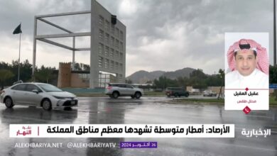 Photo of محلل طقس: استمرار الأمطار على بعض مناطق المملكة حتى الأسبوع المقبل