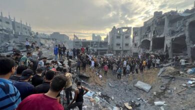 Photo of استشهاد 450 فلسطينيًّا في العملية البرية الإسرائيلية المستمرة على شمال قطاع غزة منذ أسبوعين