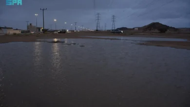 Photo of هطول أمطار على منطقة نجران