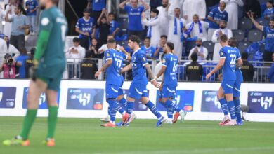 Photo of الهلال يفوز على الفيحاء بثلاثية .. صور