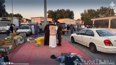 Photo of حملة ميدانية على الباعة الجائلين في صناعية دله غرب الدمام