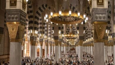 Photo of خطيب المسجد النبوي: اللهم انصر الفلسطينيين على عدوك وعدوهم الصهاينة المعتدين