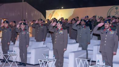 Photo of وزارة الداخلية تحتفي بيوم الشرطة العربية بعرض عسكري في مهرجان الملك عبدالعزيز للإبل