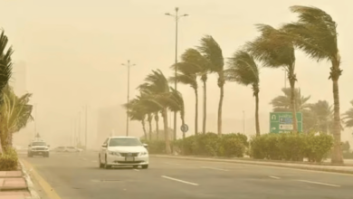 Photo of الأرصاد: انخفاض درجات الحرارة ونشاط للرياح من الأحد المقبل