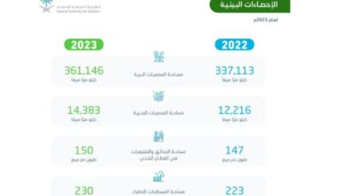 Photo of «الإحصاء»: زيادة مساحة المحميات البرية والبحرية في المملكة بنسبة 7.1%