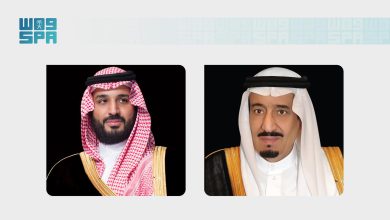 خادم الحرمين الشريفين الملك سلمان وسمو ولي العهد الأمير محمد بن سلمان