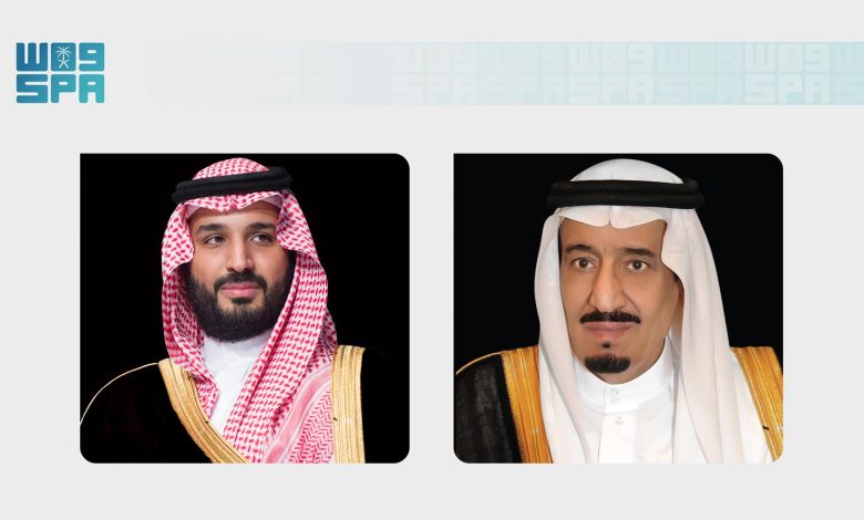 خادم الحرمين الشريفين الملك سلمان وسمو ولي العهد الأمير محمد بن سلمان
