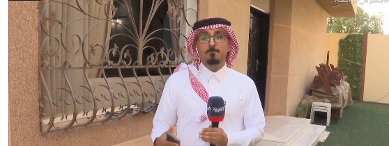 مراسل العربية من موقع سقوط شظايا صاروخ على منزل بالرياض