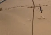 لقطة من فيديو مسيّرات المنطقة العسكرية الثالثة في جبهات مأرب