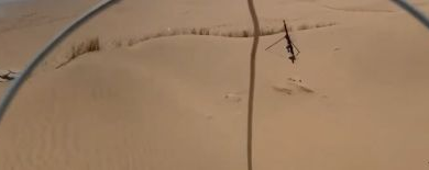لقطة من فيديو مسيّرات المنطقة العسكرية الثالثة في جبهات مأرب