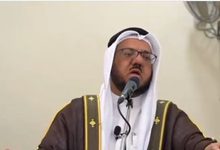 عبدالعزيز العويد خلال خطبة في نصرة السعودية